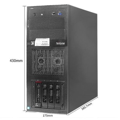 Lenovo Tower Thinksystem ST258 per TS560 Xe3 ERP Xeon E-2286G Server 5U 1*8GB DDR4