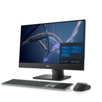 Black DELL OptiPlex 7400 All In One Desktop Computer con memoria video GDDR4