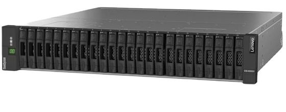Lenovo ThinkSystem DE2000 Dual Control/4 * 16GB FC Disco Array Cabinet per le prestazioni