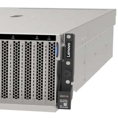 3 GHz Processore Rack di frequenza principale Server ThinkSystem SR675 V3 per livello aziendale