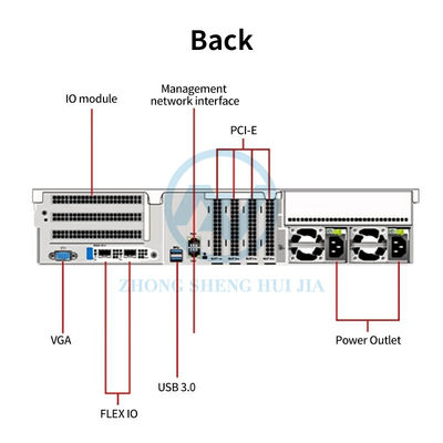 900W di alimentazione xFusion 2288H V6 Server 2U Rack Server 2288HV6 Private Mold NO Server
