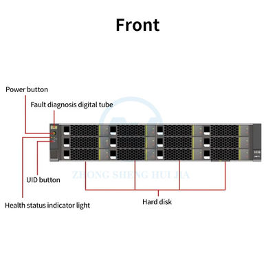 900W di alimentazione xFusion 2288H V6 Server 2U Rack Server 2288HV6 Private Mold NO Server