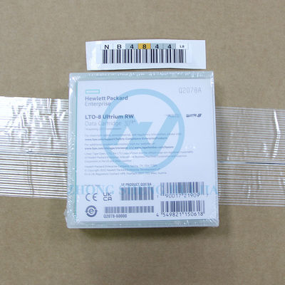 30TB HPE Q2078A LTO-8 Ultrium RW Data Cartridge per le soluzioni di backup dei dati
