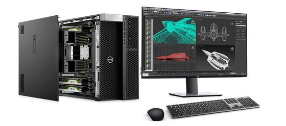 DELL T7920 Precision Tower Workstation Xeon Gold 5122 3.6GHz Stazione di lavoro professionale