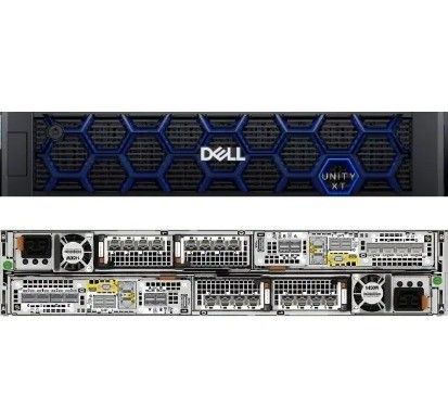 Dell EMC Unity XT380 4x1.2TB Network Storage 2U Rack Server con alimentazione 580W