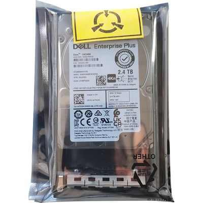 Fattore di forma del server rack 2U 400-AYDB SC 2,4TB SAS 12Gb 10K 2,5" HDD Stampo privato NO
