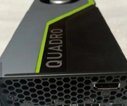 Carta grafica Nvidia RTX5000 da 16 GB con estensore lungo e memoria video di tipo GDDR6