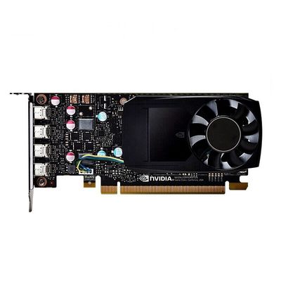 PCI Express 3.0 16X NVIDIA QUADRO P1000 Mini Display Port Outputs per professionisti
