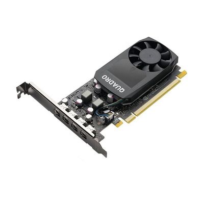 Fan Cooler NVIDIA T1000 4G GDDR6 GPU Interfaccia di memoria a 128 bit PCI Express 3.0 x 16