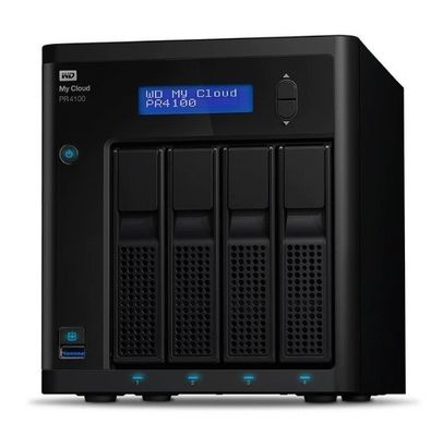 WD Western data My Cloud Pro PR4100 NAS Network Storage 4-disk WDBNFA0000NBK Alta capacità