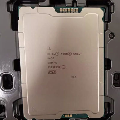 Intel XEON Gold Processor 60M Cache 2.10 GHz 32 Core SRM7A Server CPU 6430 per il server