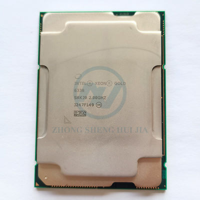 Potente Intel Xeon Gold 6338 Processore 2.0GHz 32 Core con 48MB Cache Socket F