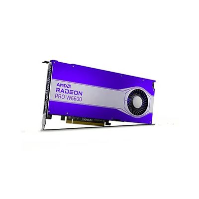 Carta grafica per desktop AMD Radeon PRO W6600 con larghezza di banda massima della memoria fino a 224 GB/s