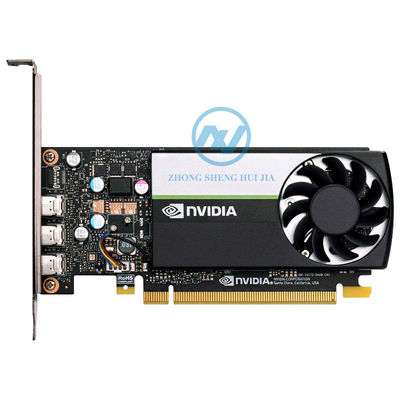 PCI Express 3.0 X16 Core Clock 2.1GHz NVIDIA QUADRO T400 4GB Carta grafica GDDR6